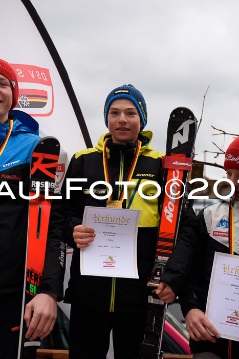 DSV Schülercup U14 Finale Slalom 09.03.2019