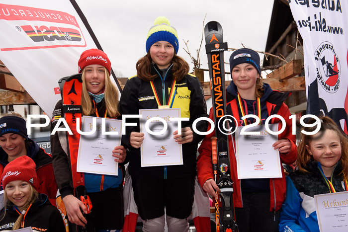 DSV Schülercup U14 Finale Slalom 09.03.2019