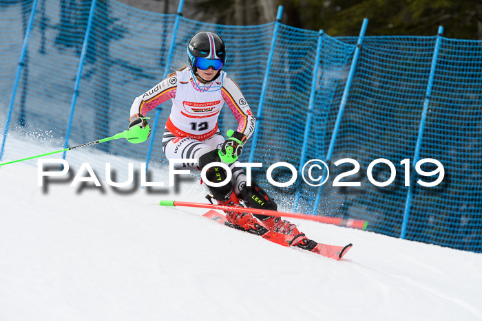 Dt. Schülercup U16 Finale,Slalom, 09.03.2019, Siegerehrungen DSC Technik