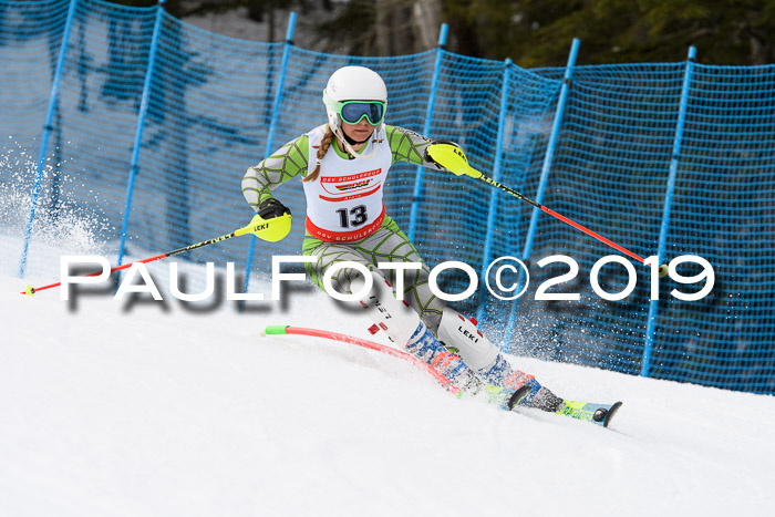 Dt. Schülercup U16 Finale,Slalom, 09.03.2019, Siegerehrungen DSC Technik