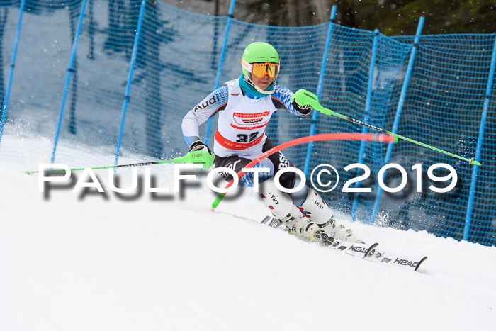 Dt. Schülercup U16 Finale,Slalom, 09.03.2019, Siegerehrungen DSC Technik