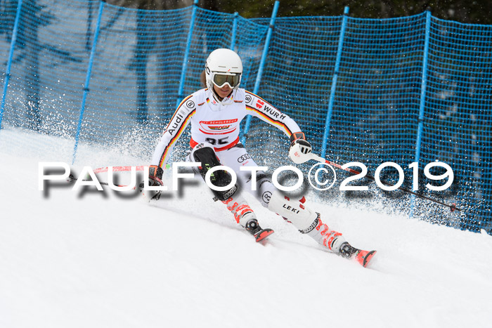 Dt. Schülercup U16 Finale,Slalom, 09.03.2019, Siegerehrungen DSC Technik