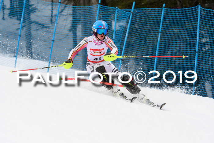 Dt. Schülercup U16 Finale,Slalom, 09.03.2019, Siegerehrungen DSC Technik