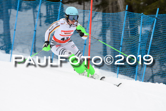 Dt. Schülercup U16 Finale,Slalom, 09.03.2019, Siegerehrungen DSC Technik