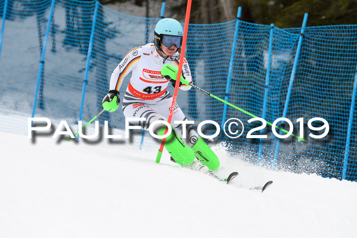 Dt. Schülercup U16 Finale,Slalom, 09.03.2019, Siegerehrungen DSC Technik