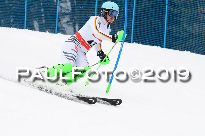 Dt. Schülercup U16 Finale,Slalom, 09.03.2019, Siegerehrungen DSC Technik