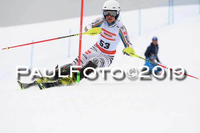 Dt. Schülercup U16 Finale,Slalom, 09.03.2019, Siegerehrungen DSC Technik