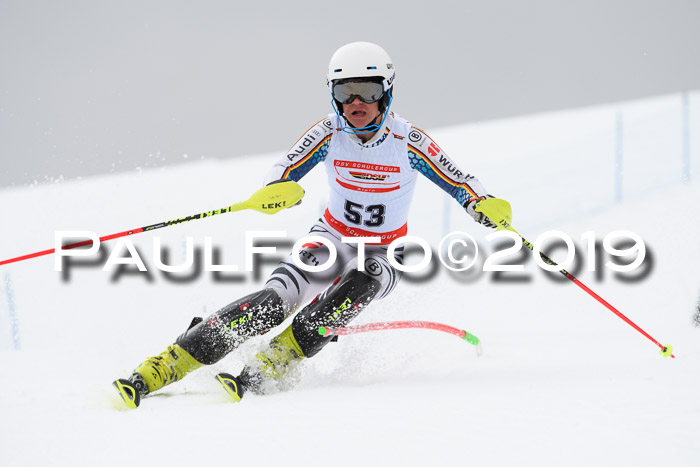 Dt. Schülercup U16 Finale,Slalom, 09.03.2019, Siegerehrungen DSC Technik
