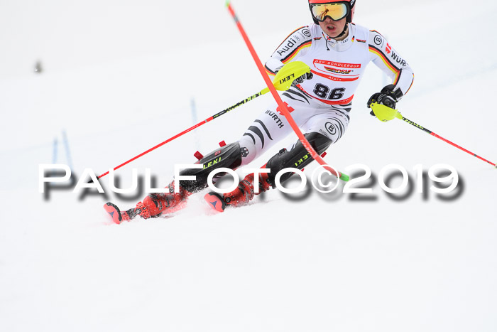 Dt. Schülercup U16 Finale,Slalom, 09.03.2019, Siegerehrungen DSC Technik
