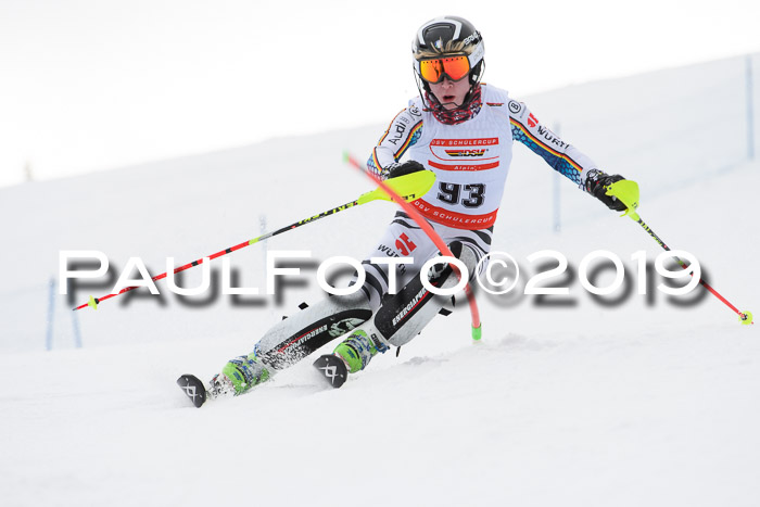 Dt. Schülercup U16 Finale,Slalom, 09.03.2019, Siegerehrungen DSC Technik