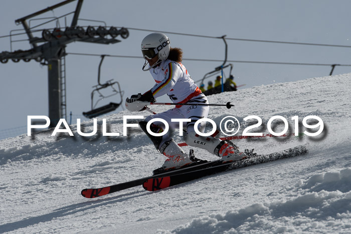 Dt. Schülercup U16 Finale,Slalom, 09.03.2019, Siegerehrungen DSC Technik