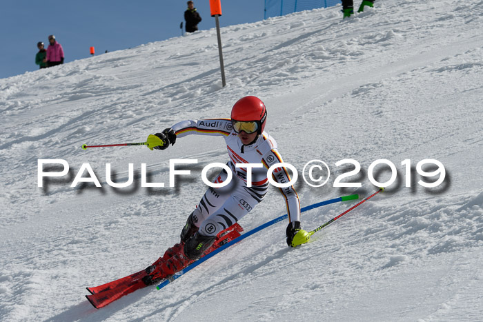 Dt. Schülercup U16 Finale,Slalom, 09.03.2019, Siegerehrungen DSC Technik