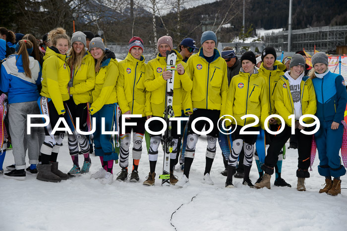 Dt. Schülercup U16 Finale,Slalom, 09.03.2019, Siegerehrungen DSC Technik