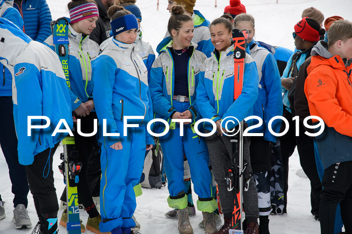 Dt. Schülercup U16 Finale,Slalom, 09.03.2019, Siegerehrungen DSC Technik