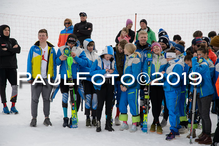 Dt. Schülercup U16 Finale,Slalom, 09.03.2019, Siegerehrungen DSC Technik