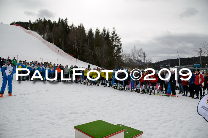 Dt. Schülercup U16 Finale,Slalom, 09.03.2019, Siegerehrungen DSC Technik