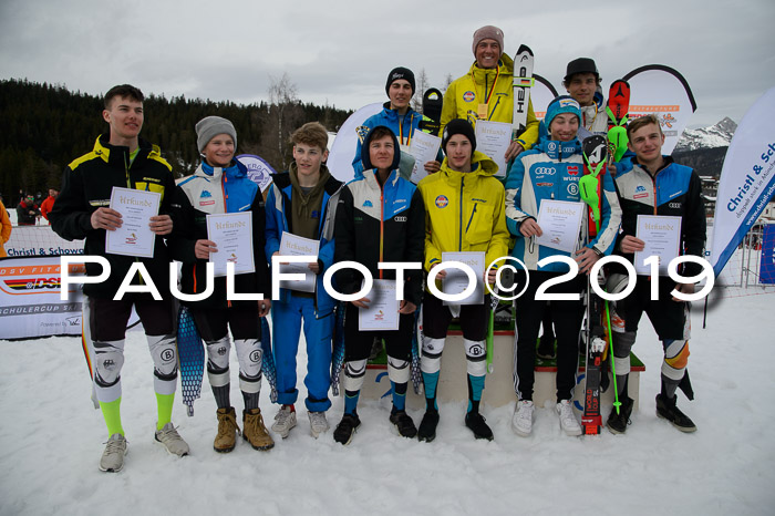 Dt. Schülercup U16 Finale,Slalom, 09.03.2019, Siegerehrungen DSC Technik