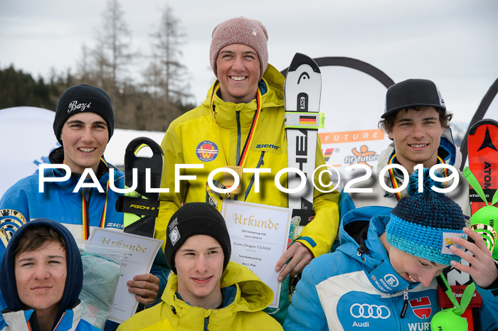 Dt. Schülercup U16 Finale,Slalom, 09.03.2019, Siegerehrungen DSC Technik