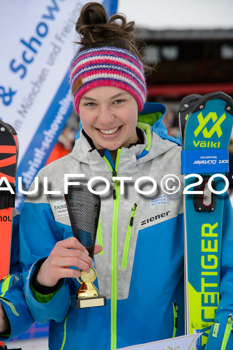 Dt. Schülercup U16 Finale,Slalom, 09.03.2019, Siegerehrungen DSC Technik