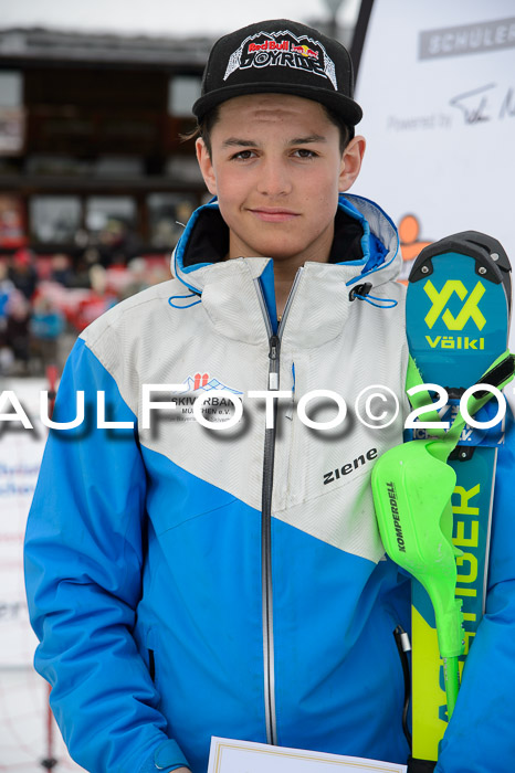 Dt. Schülercup U16 Finale,Slalom, 09.03.2019, Siegerehrungen DSC Technik