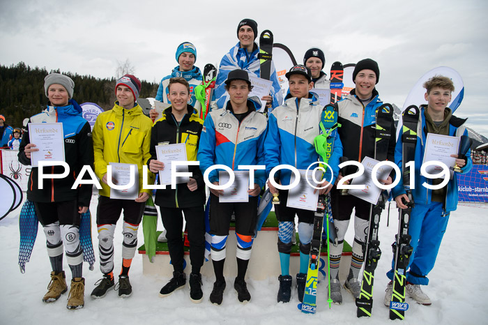 Dt. Schülercup U16 Finale,Slalom, 09.03.2019, Siegerehrungen DSC Technik