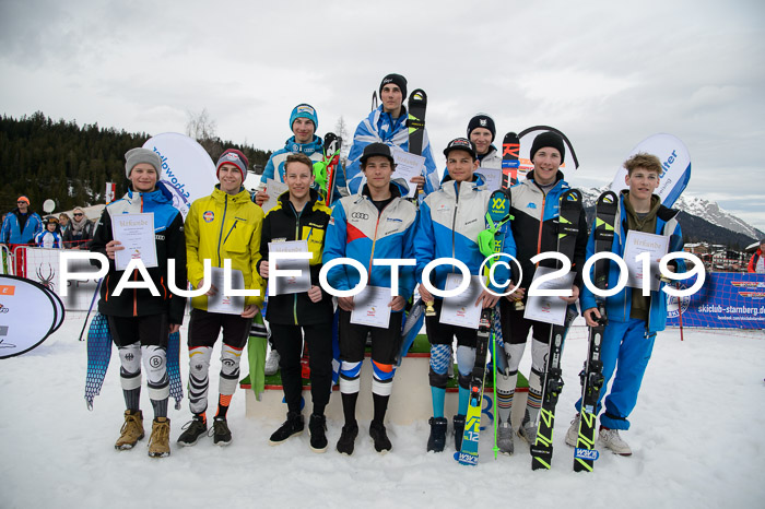 Dt. Schülercup U16 Finale,Slalom, 09.03.2019, Siegerehrungen DSC Technik