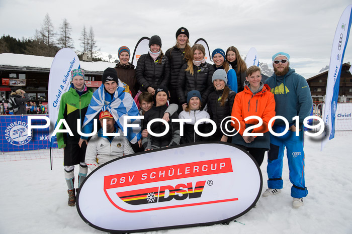 Dt. Schülercup U16 Finale,Slalom, 09.03.2019, Siegerehrungen DSC Technik