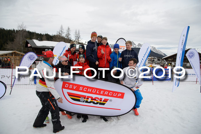 Dt. Schülercup U16 Finale,Slalom, 09.03.2019, Siegerehrungen DSC Technik