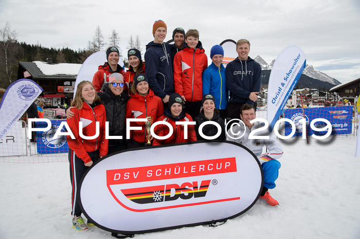 Dt. Schülercup U16 Finale,Slalom, 09.03.2019, Siegerehrungen DSC Technik