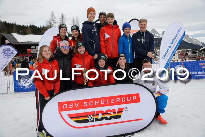 Dt. Schülercup U16 Finale,Slalom, 09.03.2019, Siegerehrungen DSC Technik
