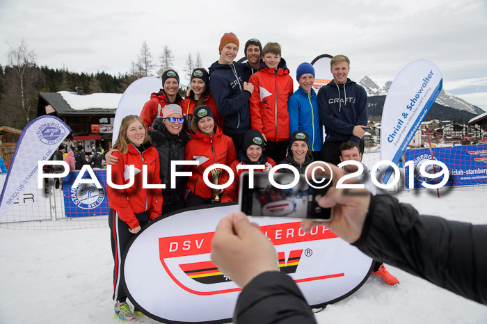 Dt. Schülercup U16 Finale,Slalom, 09.03.2019, Siegerehrungen DSC Technik