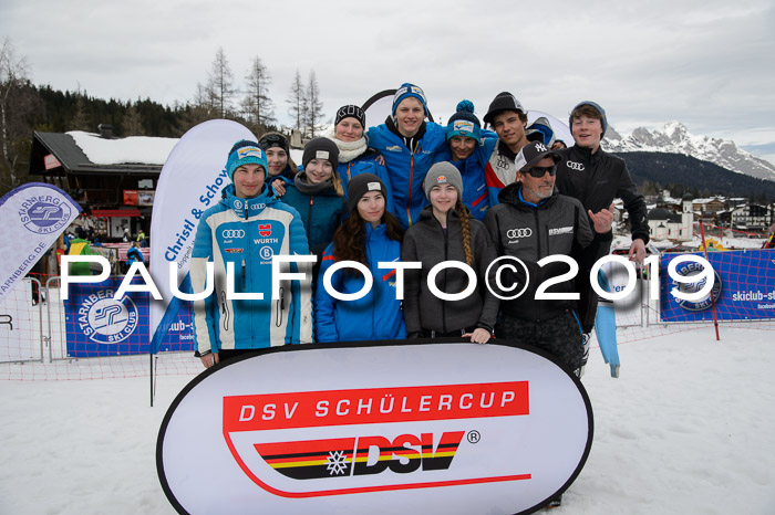 Dt. Schülercup U16 Finale,Slalom, 09.03.2019, Siegerehrungen DSC Technik