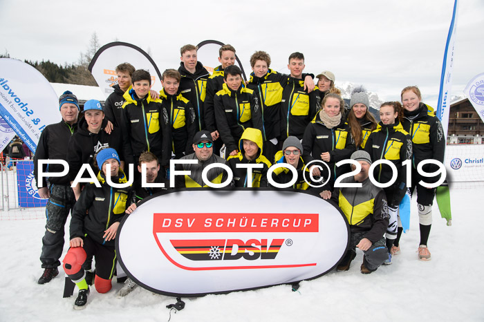 Dt. Schülercup U16 Finale,Slalom, 09.03.2019, Siegerehrungen DSC Technik