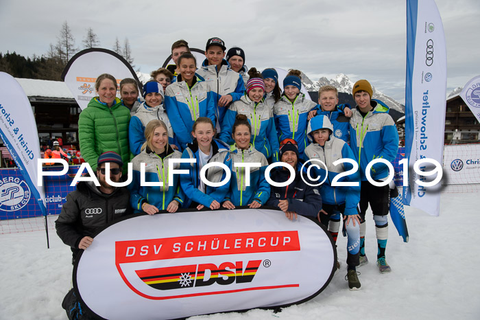 Dt. Schülercup U16 Finale,Slalom, 09.03.2019, Siegerehrungen DSC Technik