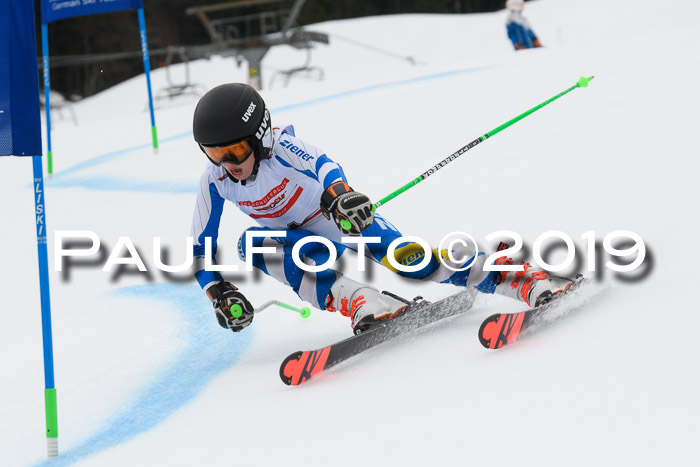 Dt. Schülercup U16 Finale, Parallelslalom, 10.03.2019, Siegerehrungen DSC Gesamt