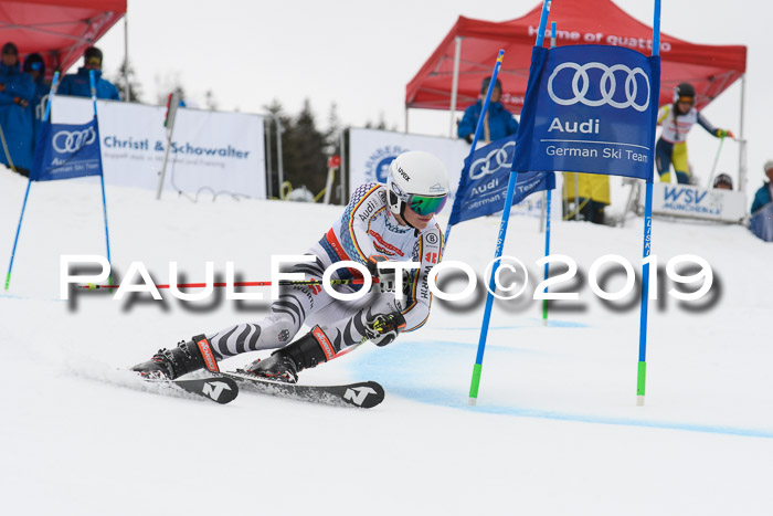 Dt. Schülercup U16 Finale, Parallelslalom, 10.03.2019, Siegerehrungen DSC Gesamt