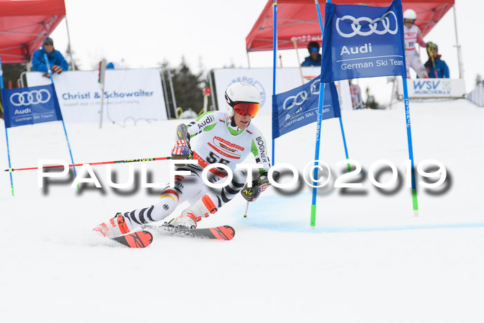 Dt. Schülercup U16 Finale, Parallelslalom, 10.03.2019, Siegerehrungen DSC Gesamt