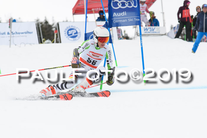 Dt. Schülercup U16 Finale, Parallelslalom, 10.03.2019, Siegerehrungen DSC Gesamt