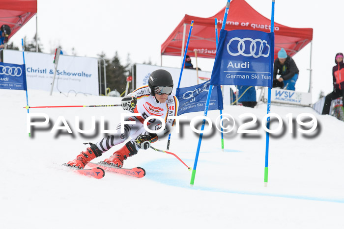 Dt. Schülercup U16 Finale, Parallelslalom, 10.03.2019, Siegerehrungen DSC Gesamt