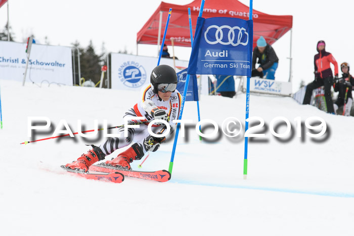 Dt. Schülercup U16 Finale, Parallelslalom, 10.03.2019, Siegerehrungen DSC Gesamt