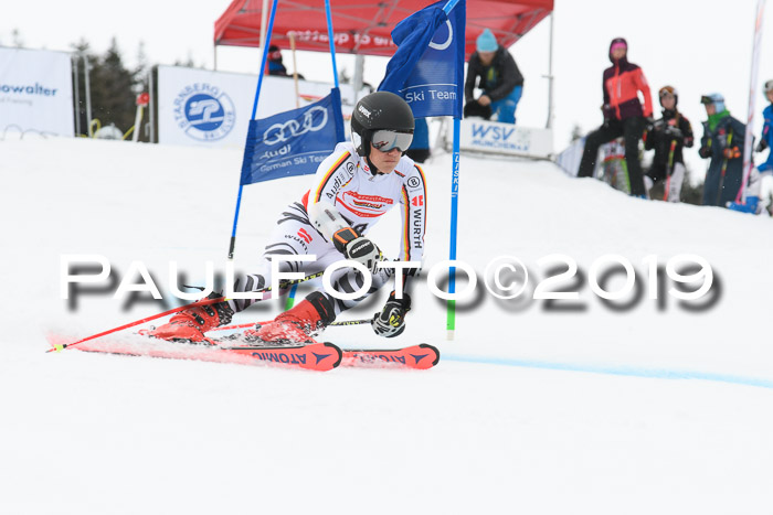 Dt. Schülercup U16 Finale, Parallelslalom, 10.03.2019, Siegerehrungen DSC Gesamt