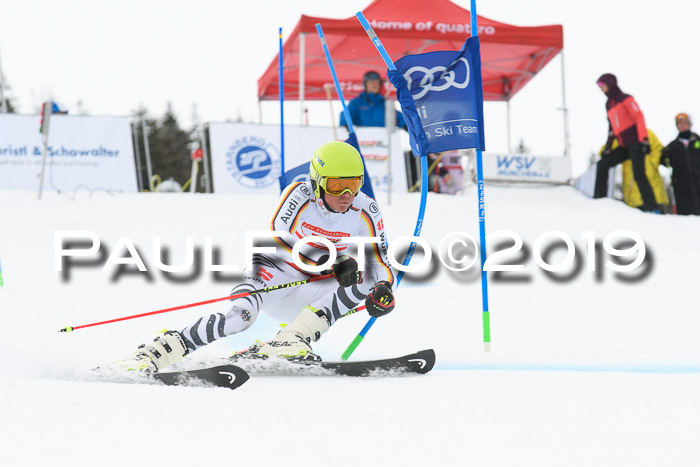 Dt. Schülercup U16 Finale, Parallelslalom, 10.03.2019, Siegerehrungen DSC Gesamt