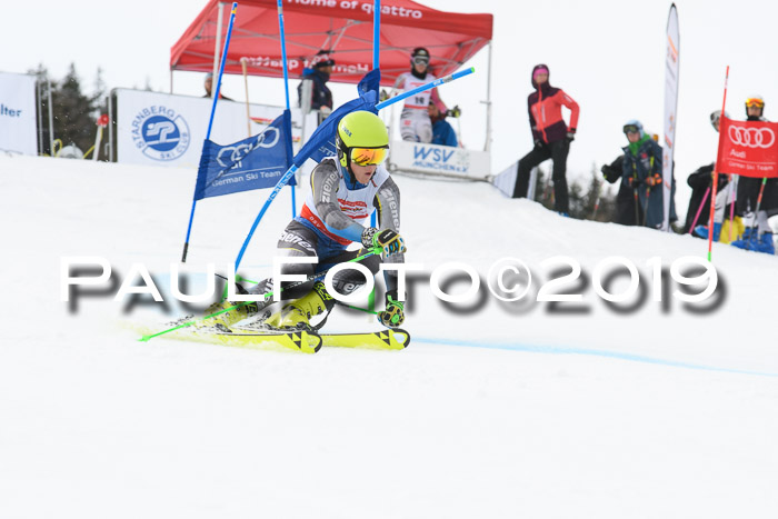 Dt. Schülercup U16 Finale, Parallelslalom, 10.03.2019, Siegerehrungen DSC Gesamt