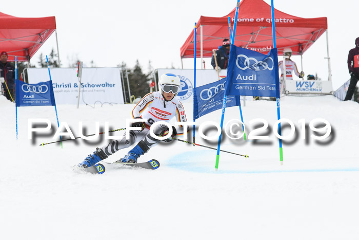 Dt. Schülercup U16 Finale, Parallelslalom, 10.03.2019, Siegerehrungen DSC Gesamt