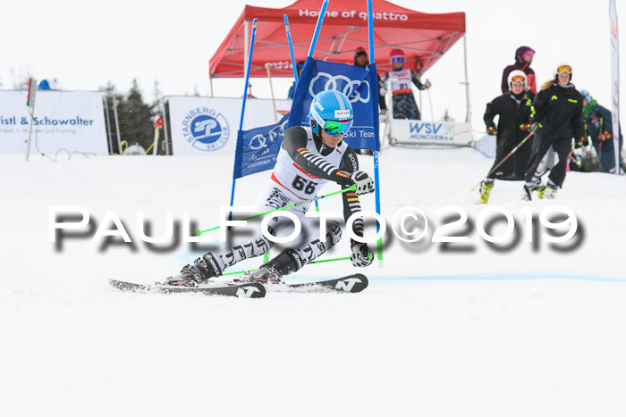 Dt. Schülercup U16 Finale, Parallelslalom, 10.03.2019, Siegerehrungen DSC Gesamt