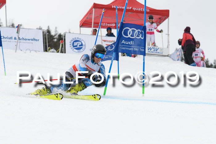 Dt. Schülercup U16 Finale, Parallelslalom, 10.03.2019, Siegerehrungen DSC Gesamt