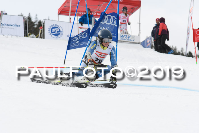 Dt. Schülercup U16 Finale, Parallelslalom, 10.03.2019, Siegerehrungen DSC Gesamt