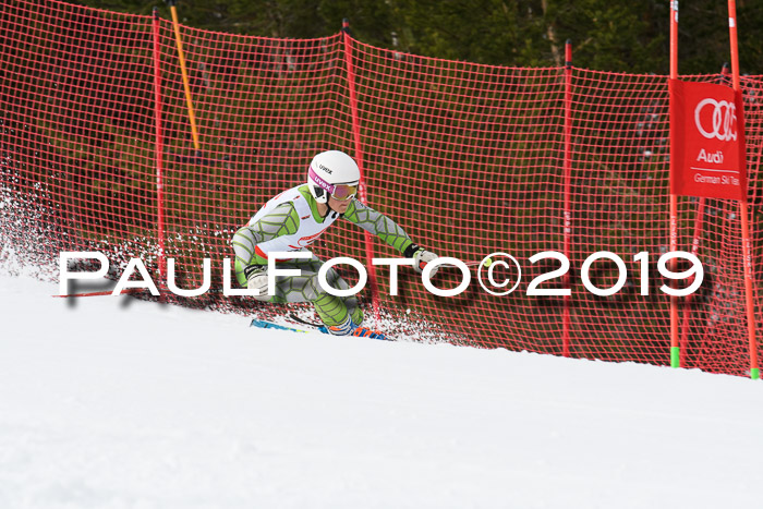 Dt. Schülercup U16 Finale, Parallelslalom, 10.03.2019, Siegerehrungen DSC Gesamt