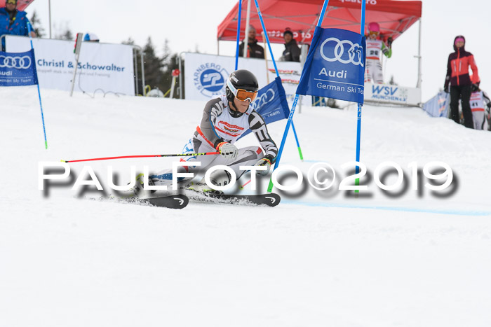 Dt. Schülercup U16 Finale, Parallelslalom, 10.03.2019, Siegerehrungen DSC Gesamt