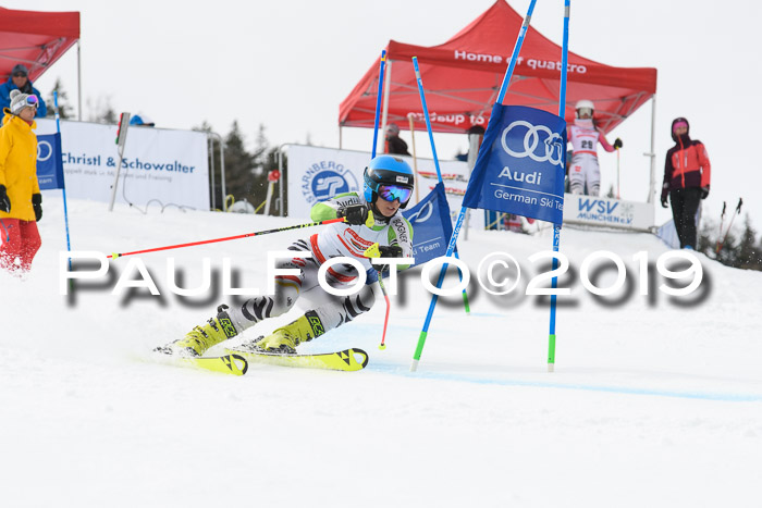 Dt. Schülercup U16 Finale, Parallelslalom, 10.03.2019, Siegerehrungen DSC Gesamt